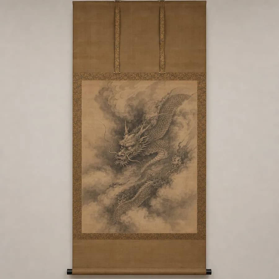 雲龍図